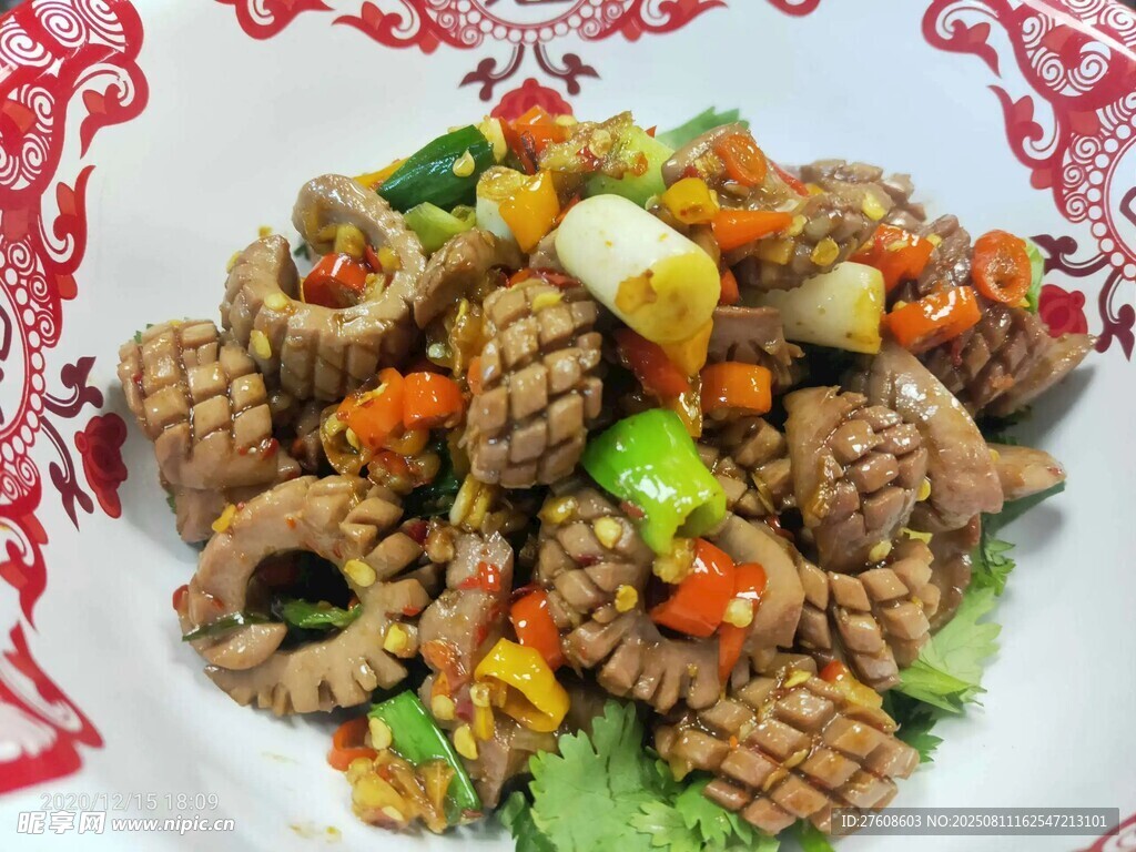 五花肉炸腰片