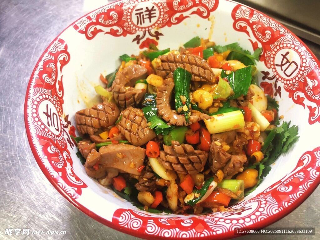 五花肉炸腰片