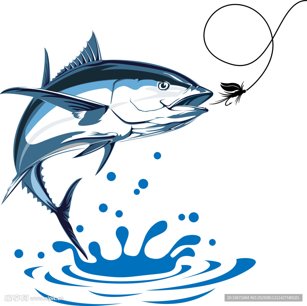 釣魚插圖