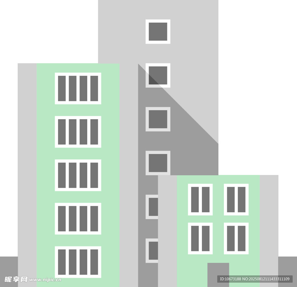 簡約風(fēng)格城市建筑景觀
