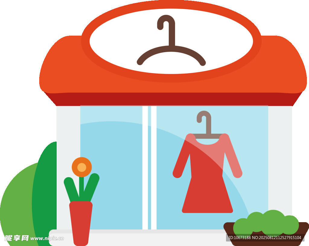 時(shí)尚服裝店外觀