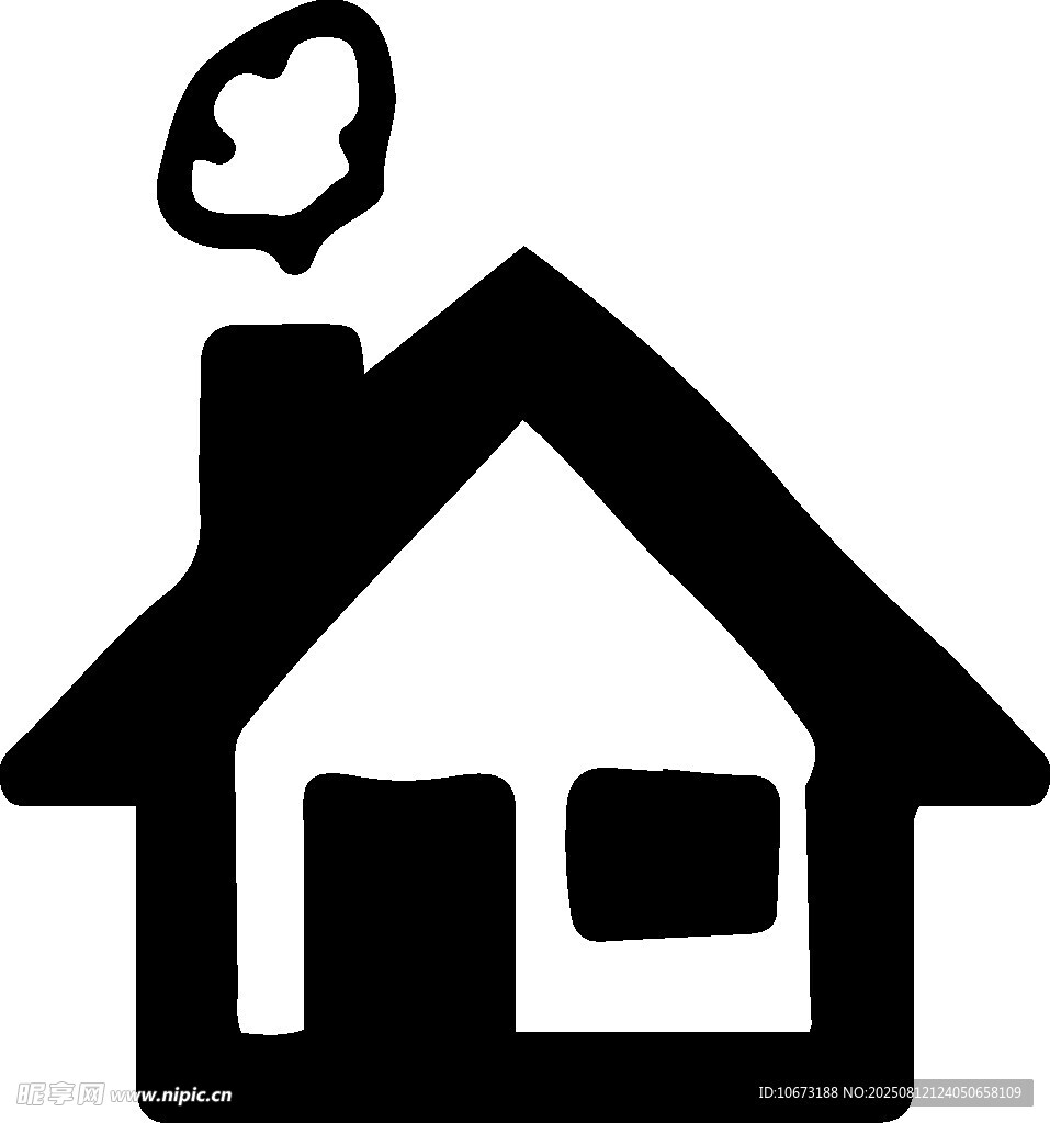 簡(jiǎn)約房屋圖標(biāo)