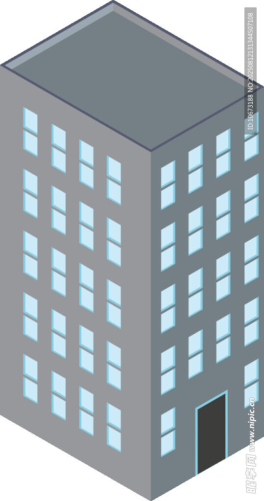多層灰色辦公樓建筑