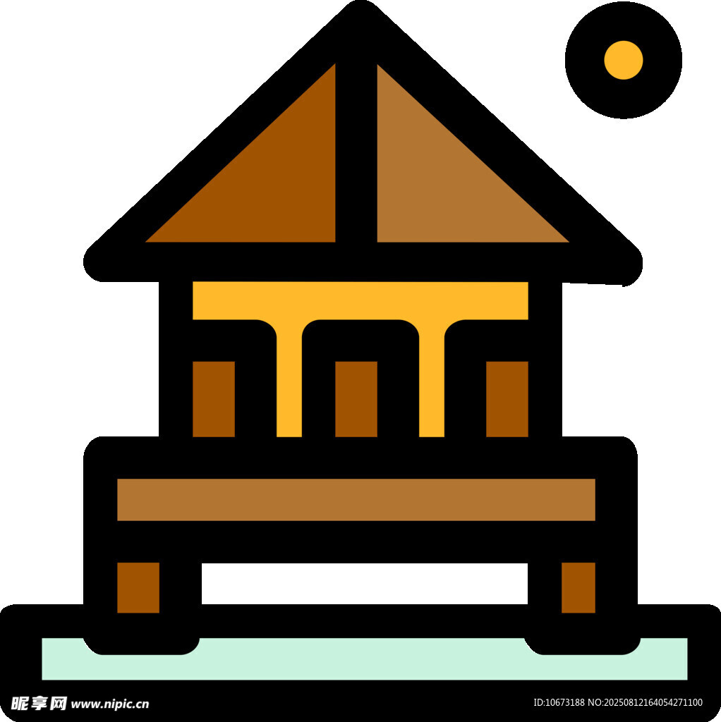 水上木屋圖標(biāo)