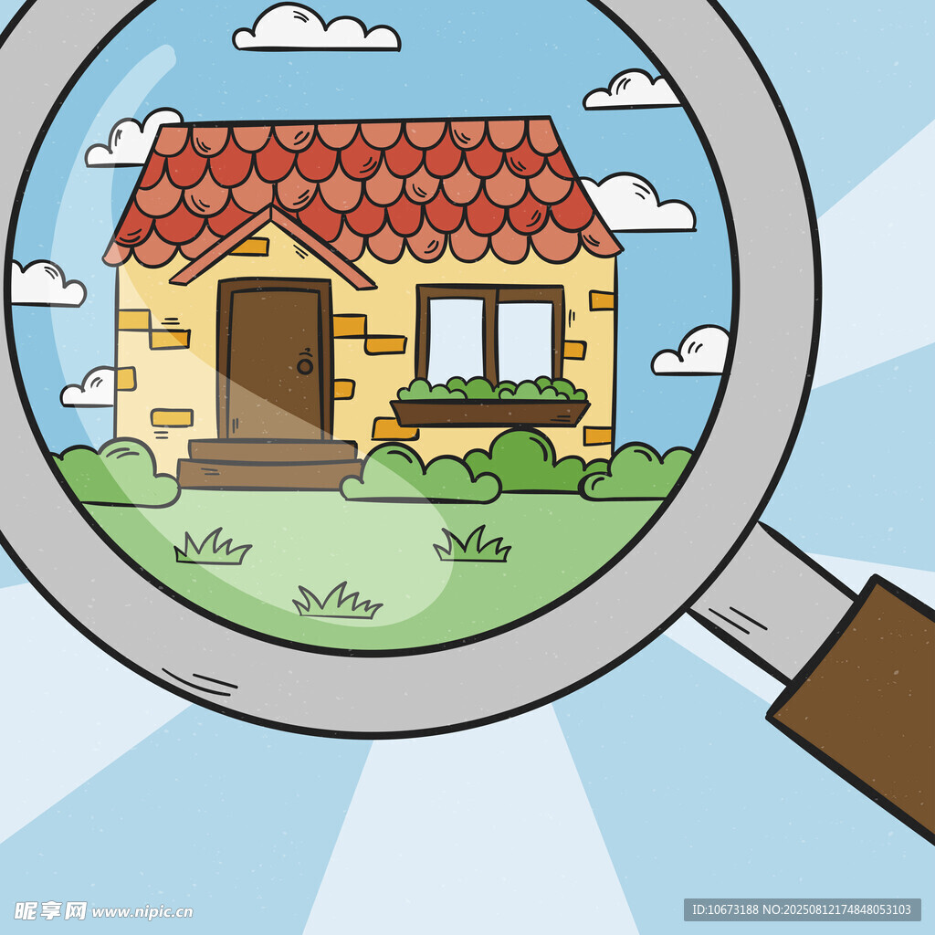 放大鏡下的溫馨小屋