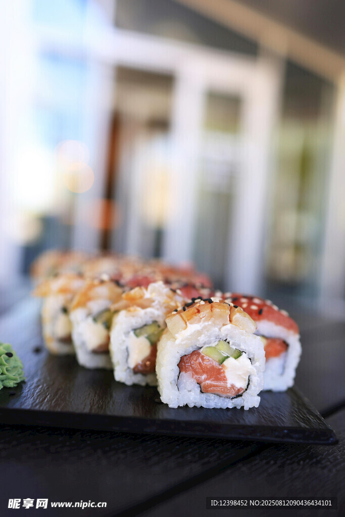 美味壽司卷展示