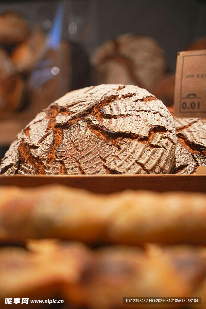 美味面包展示