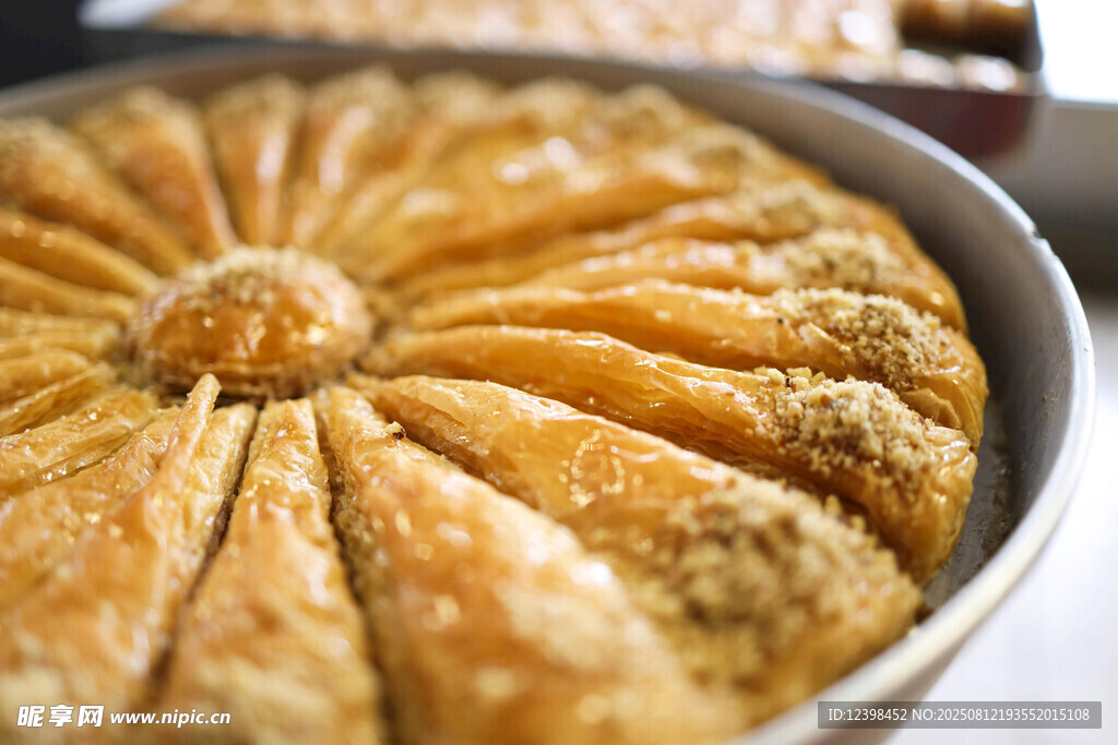 美味千層酥糕點(diǎn)特寫(xiě)