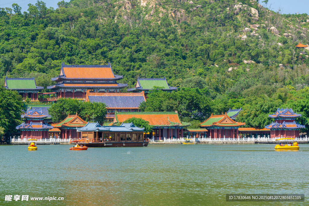 珠海圓明園平湖秋月景點(diǎn)攝影實(shí)