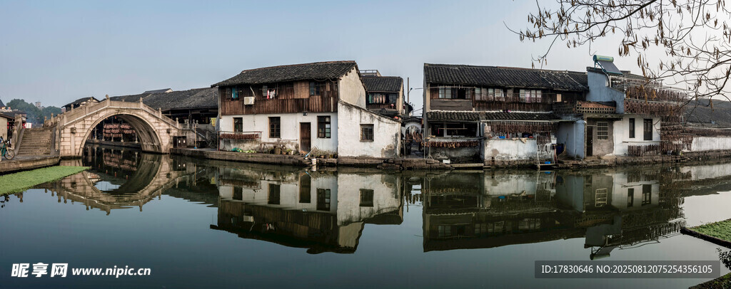安昌古鎮(zhèn)的早晨
