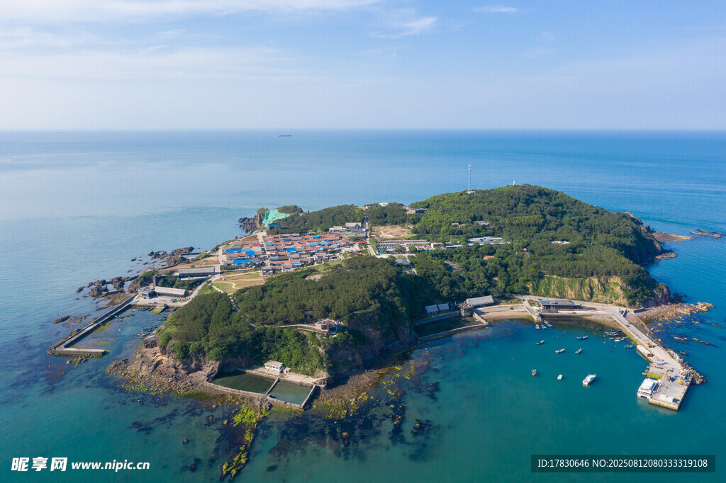 威海雞鳴島航拍