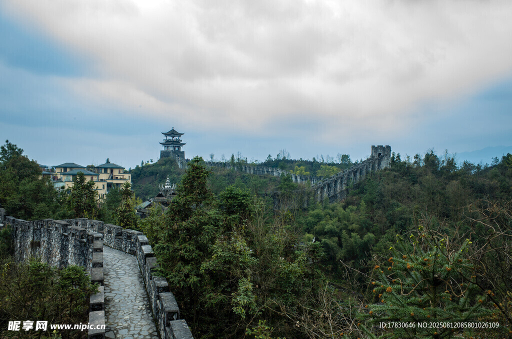 湖北恩施土司城風(fēng)景