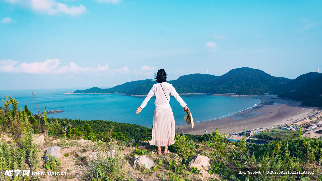旅行女性背影