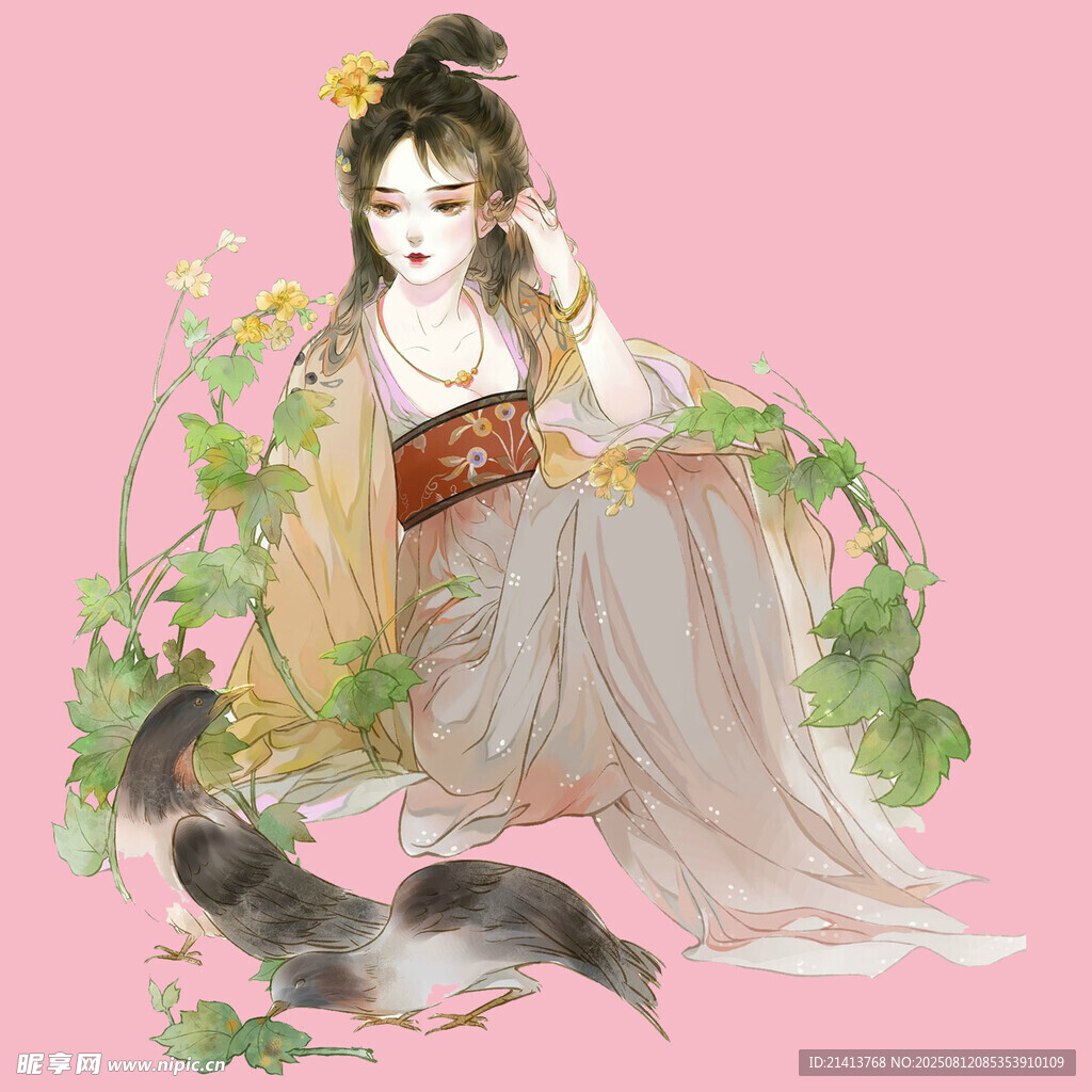 古風狐仙少女 清雅動人