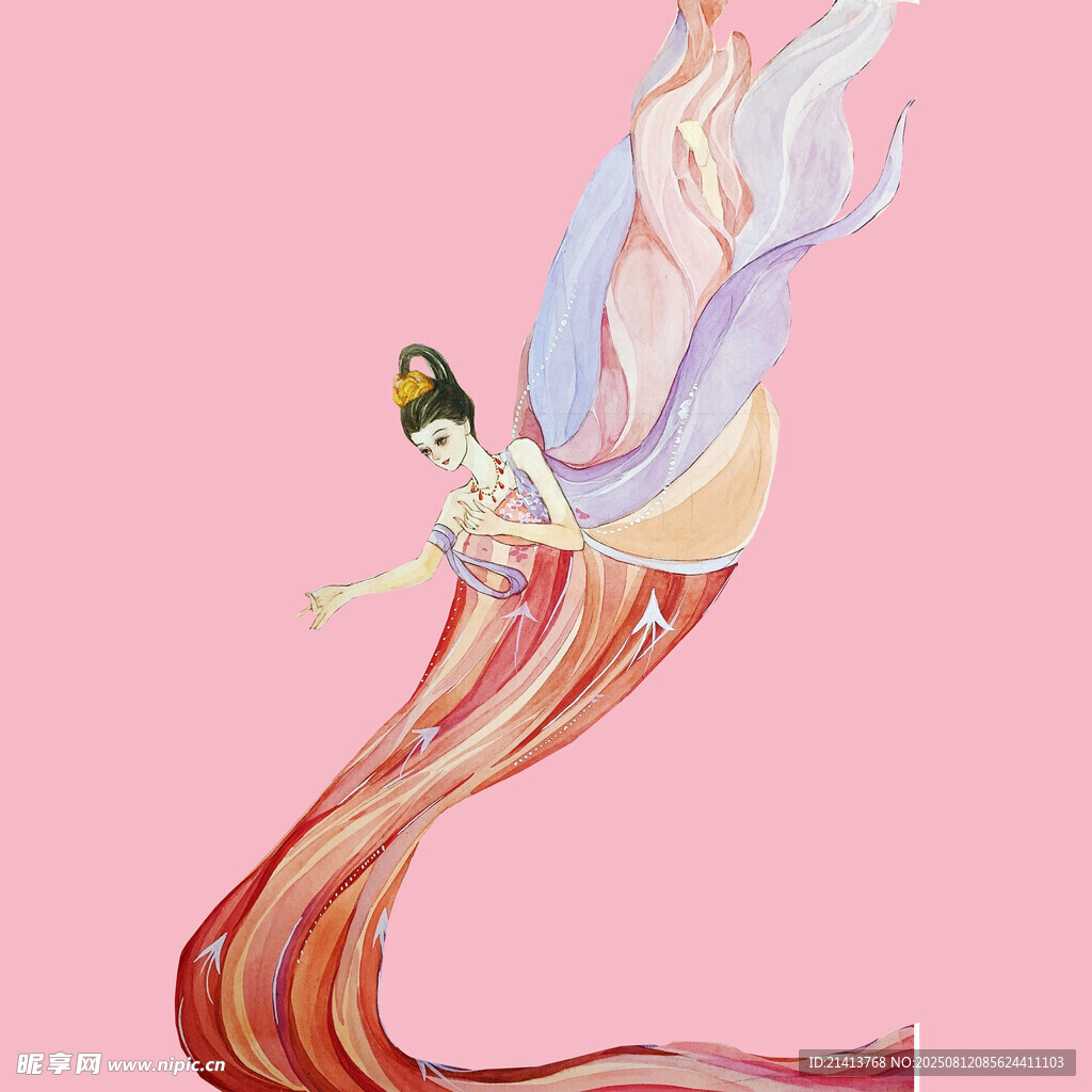 飛天神女 曼妙飄逸身姿