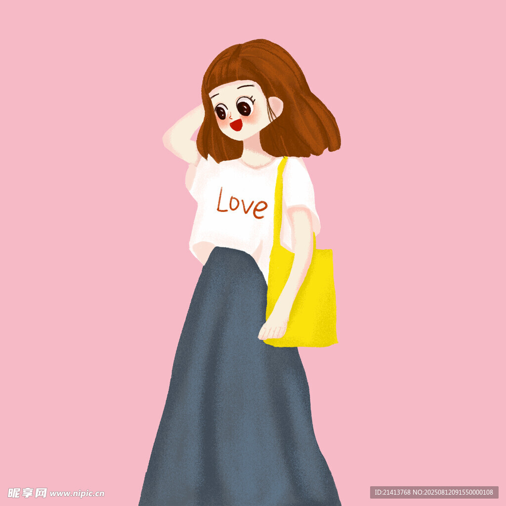 時(shí)尚女孩穿搭 簡(jiǎn)約又可愛(ài)