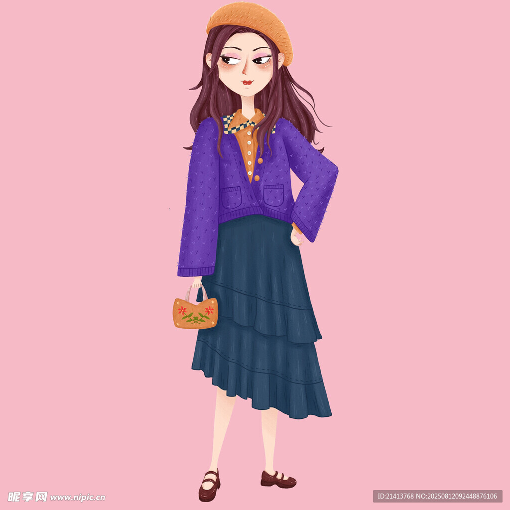 時(shí)尚女孩的秋日穿搭
