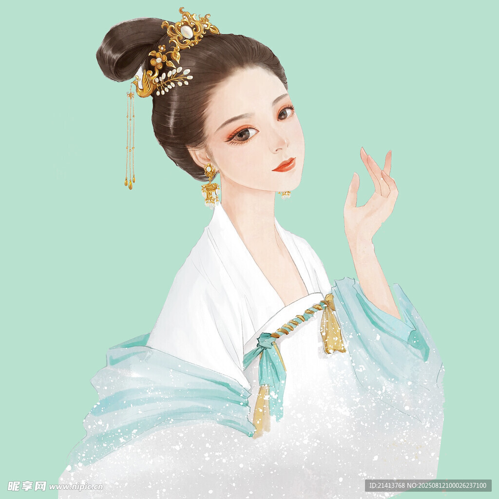古風(fēng)佳人 典雅漢服扮相