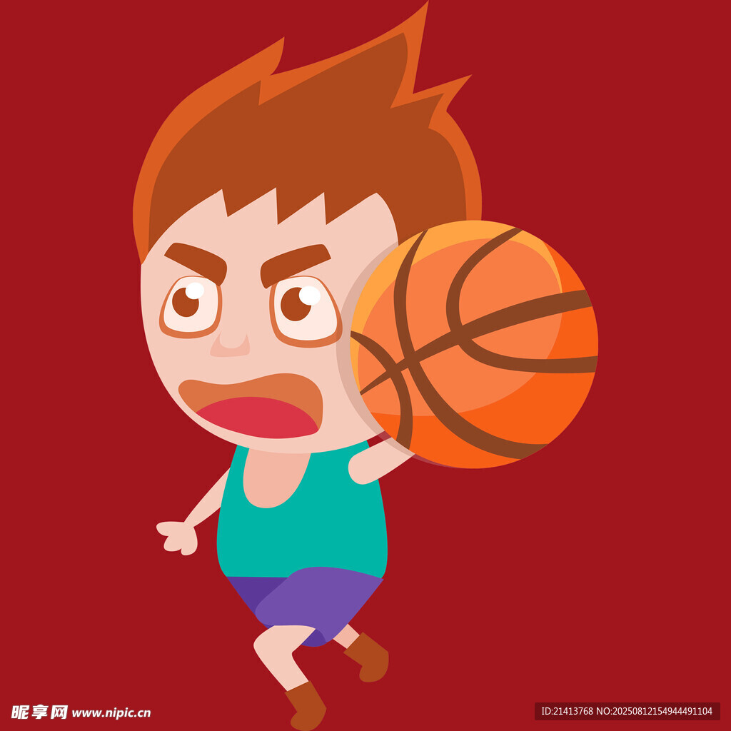 運(yùn)球的籃球少年