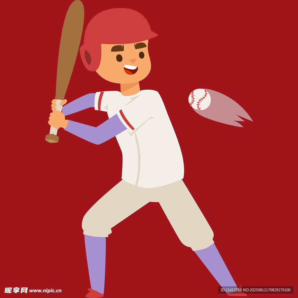 棒球運動員準備擊球瞬間