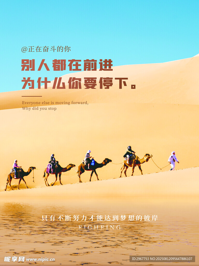 沙漠駝隊(duì)行進(jìn)的壯麗景象