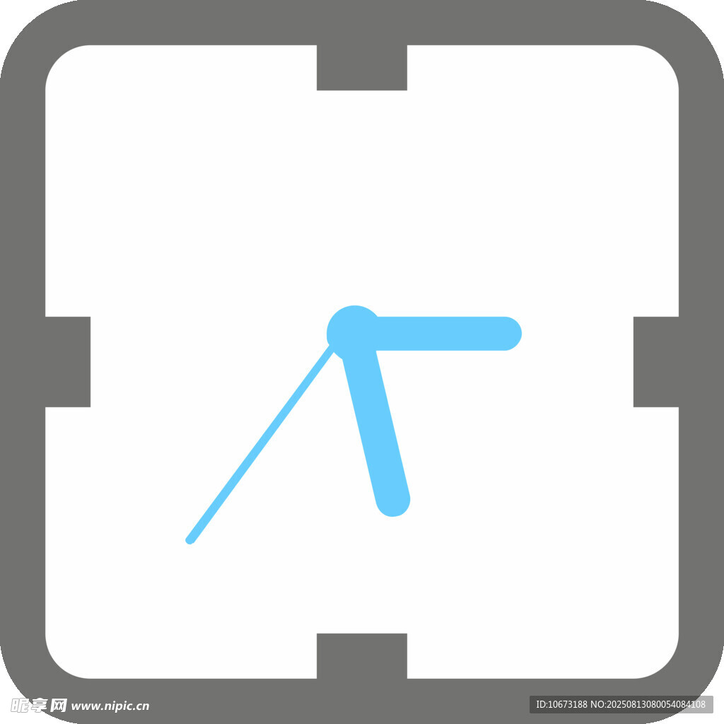 簡(jiǎn)約時(shí)鐘圖標(biāo)
