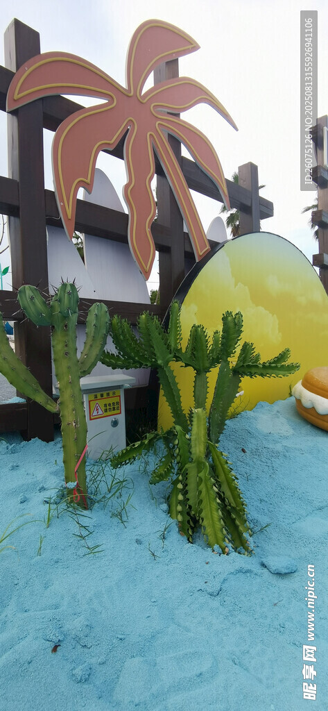 熱帶風(fēng)情植物景觀模型