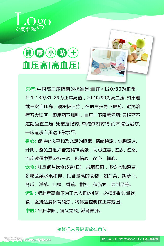 體檢版面