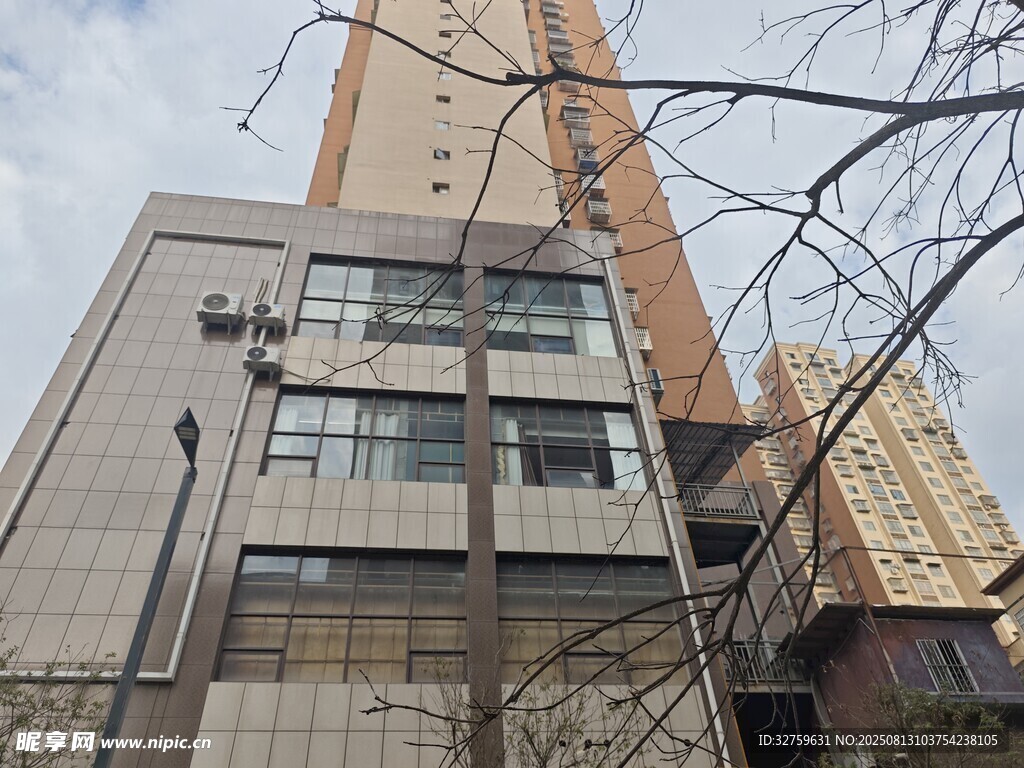 城市高樓建筑外觀景象