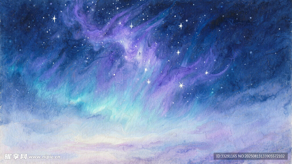 夢幻星空 絢爛宇宙景象