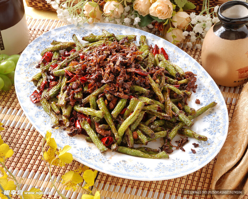 外婆菜煸四季豆