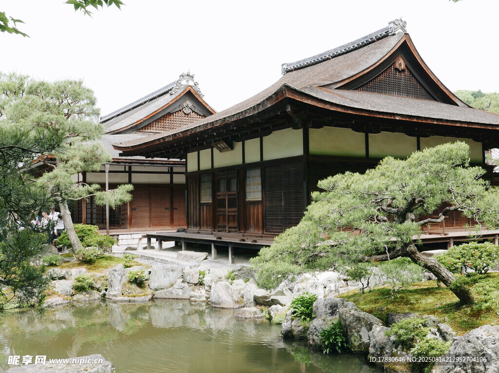 日式傳統(tǒng)庭院建筑景觀