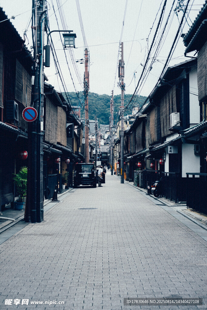 日式老街景象