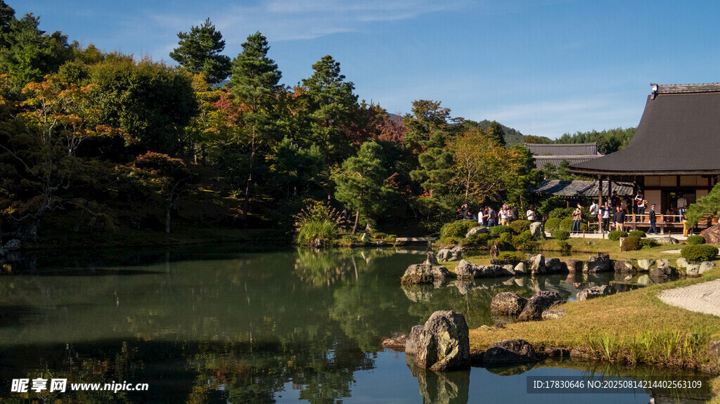 日式園林景觀優(yōu)美畫面