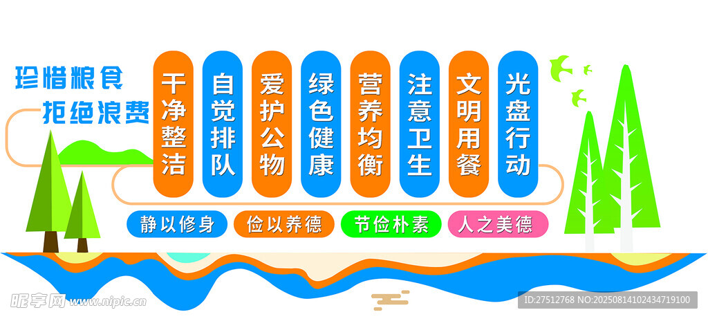 珍惜糧食  杜絕浪費(fèi)