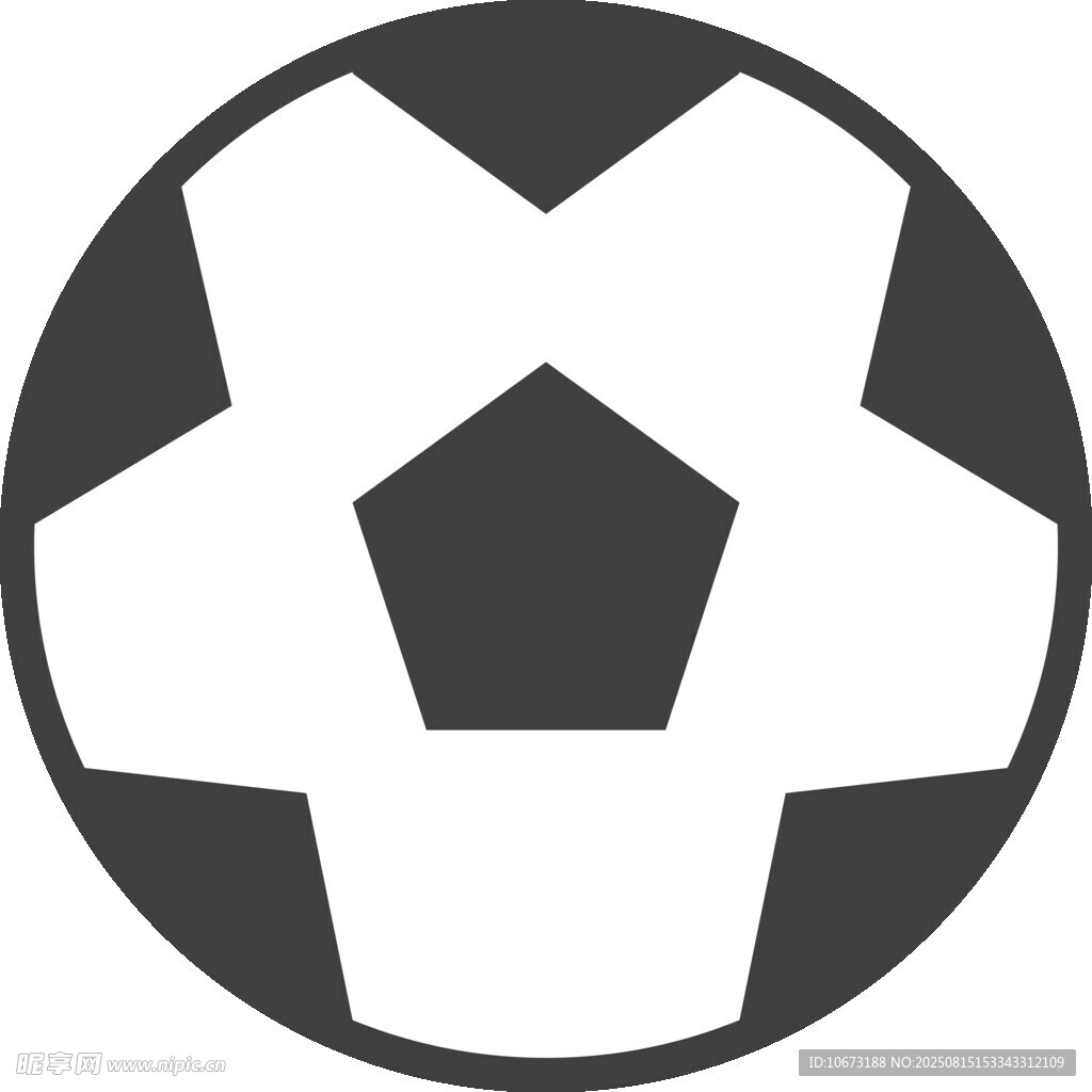簡約足球圖標(biāo)設(shè)計(jì)