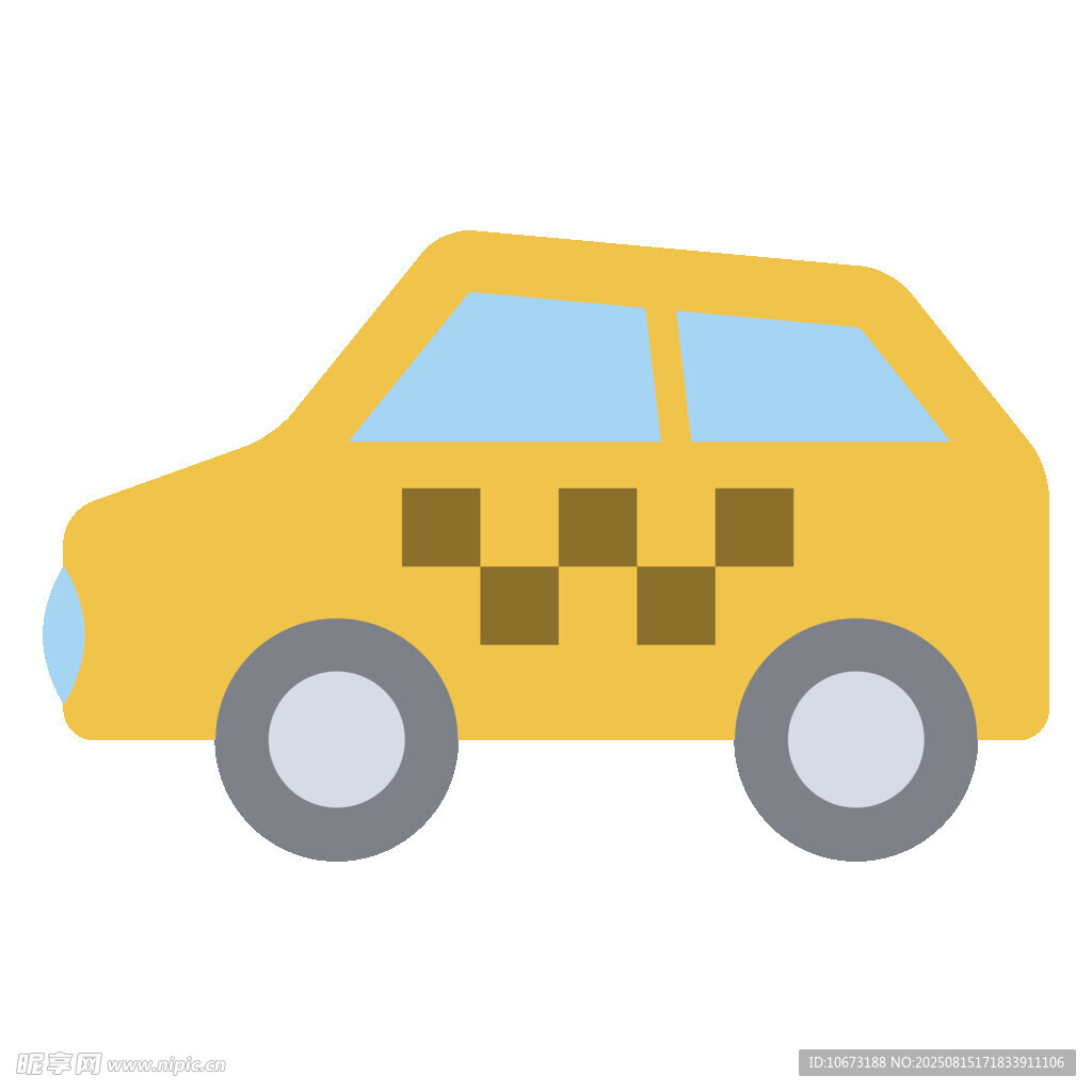 黃色出租車圖標(biāo)