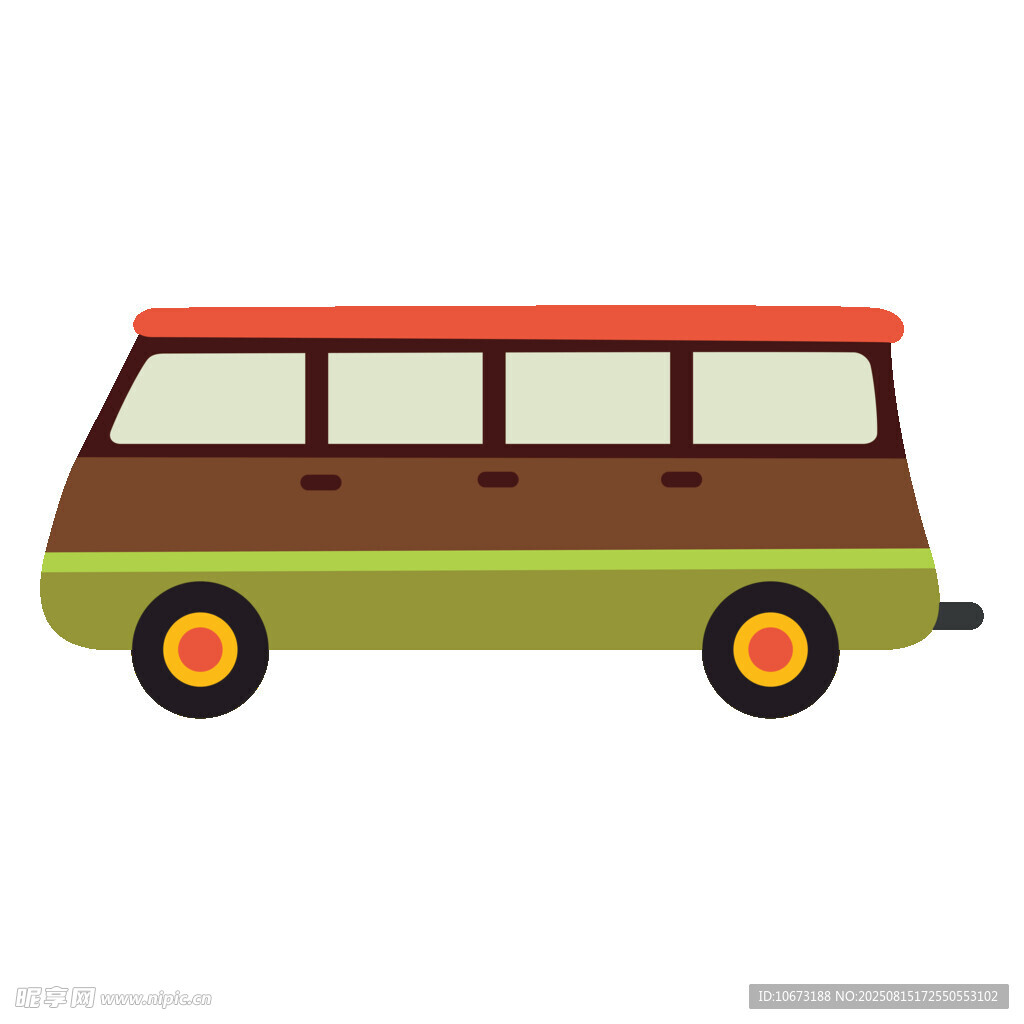 復(fù)古旅行面包車