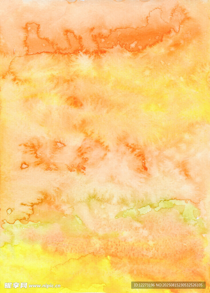 暖色調(diào)水彩抽象背景圖