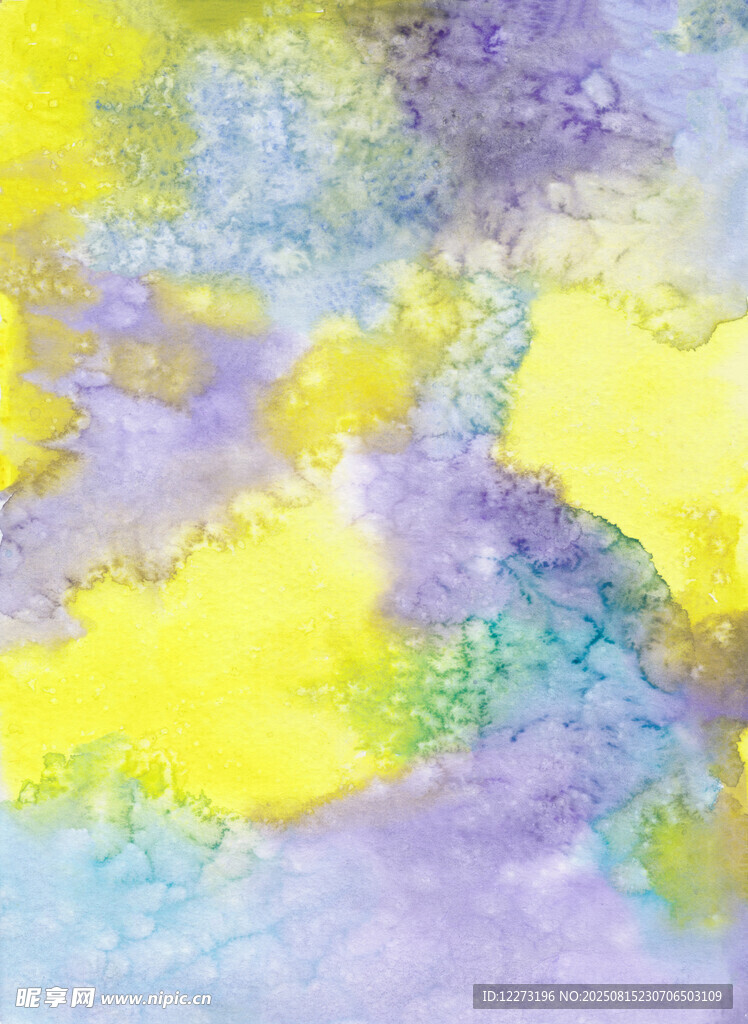夢幻水彩抽象背景圖案