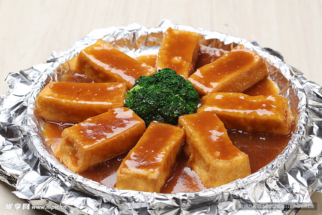 錫紙燒汁豆腐