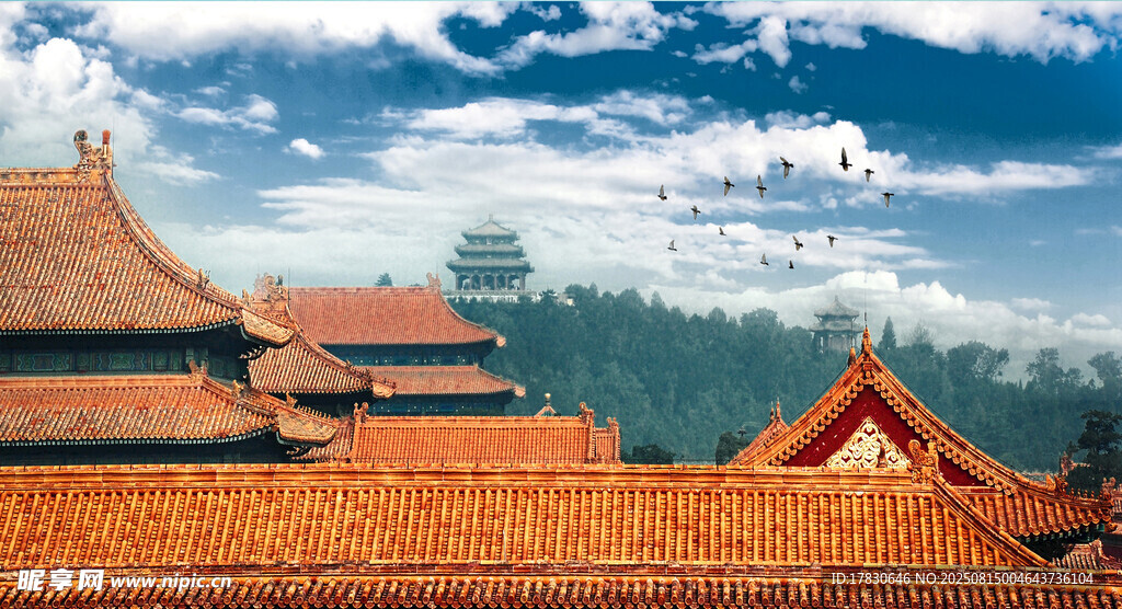 故宮屋頂風(fēng)光