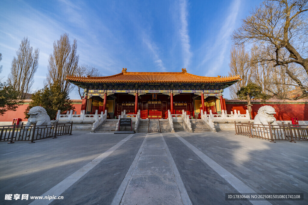 中式古建筑廟宇景觀