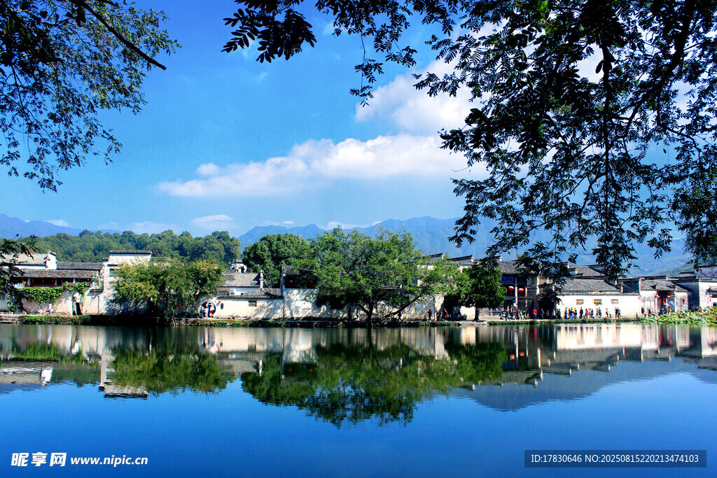 江南水鄉(xiāng)靜謐湖景風(fēng)光
