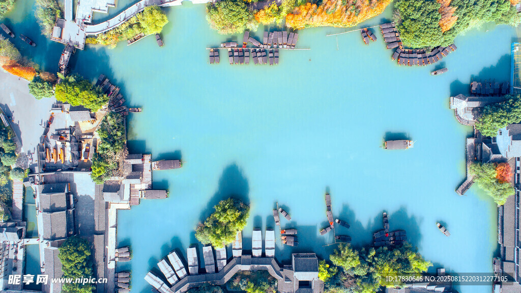 俯瞰水鄉(xiāng)美景
