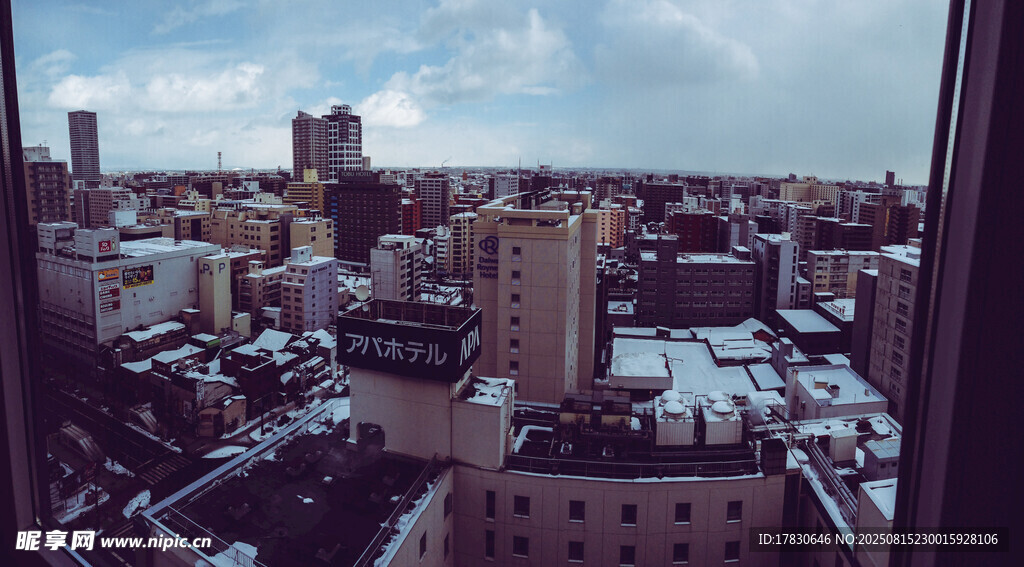 城市俯瞰景象