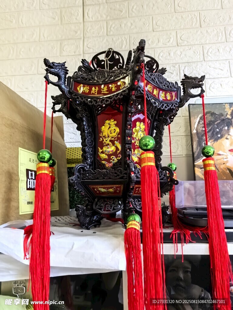 傳統(tǒng)中式精美祭祀燈籠