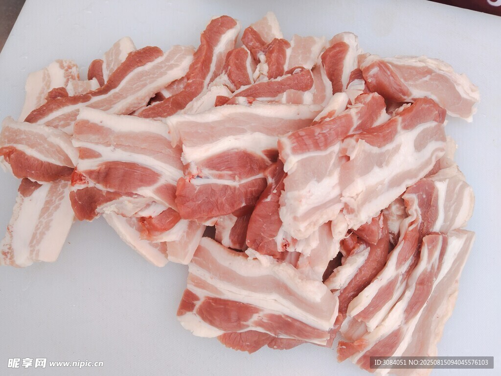 五花肉 切片 燒烤原料