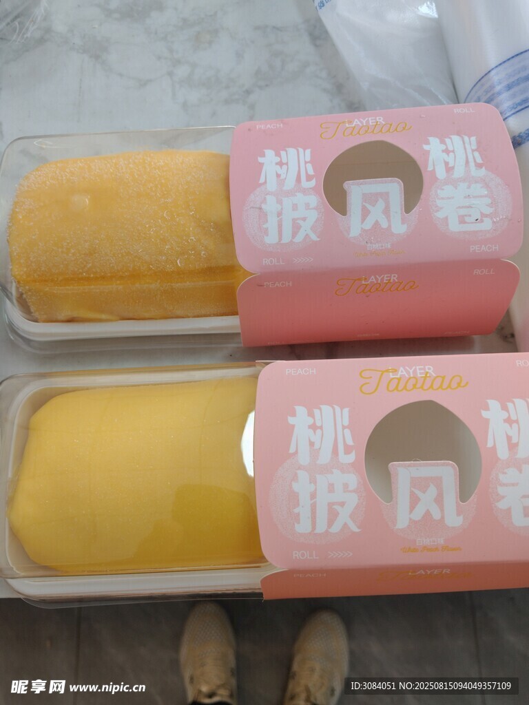 蛋糕 面包 西點(diǎn) 桃桃披風(fēng)卷