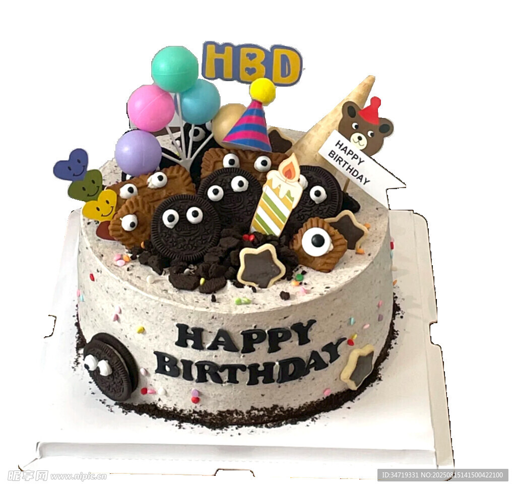 卡通主題生日蛋糕